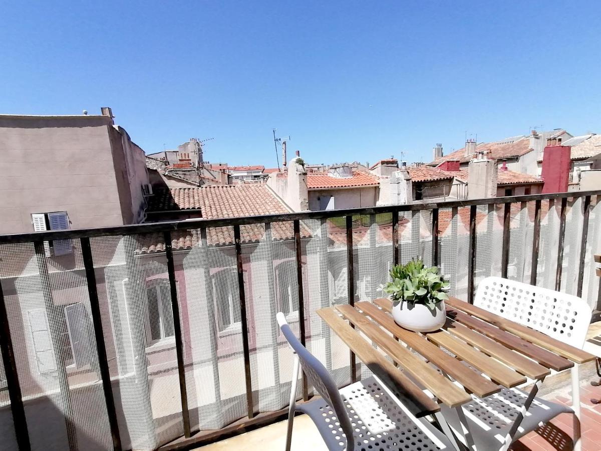 Studio Vieux-Port Avec Terrasse Marsilia Exterior foto